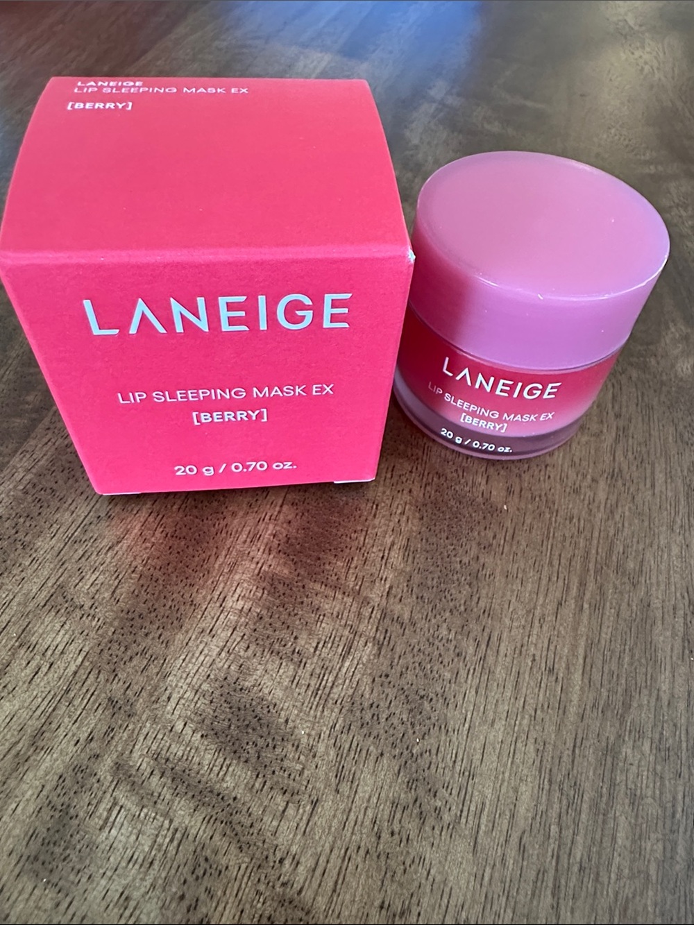 BNIB LANEIGE Lip Sleeping Mask EX in Berry